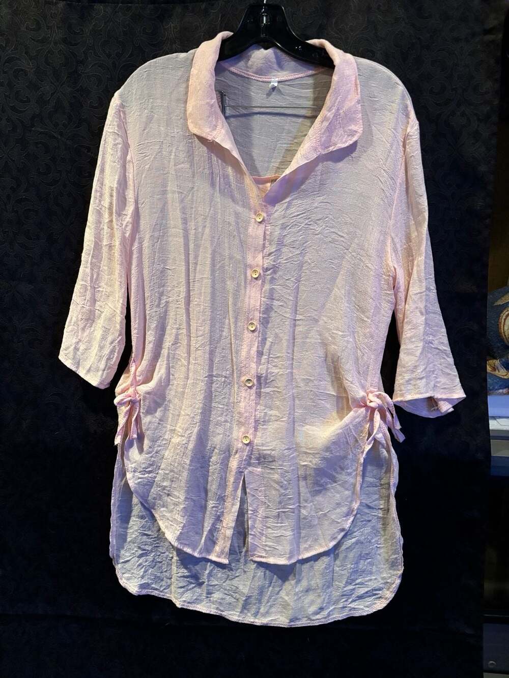 Playa Shirt Dress in Blush